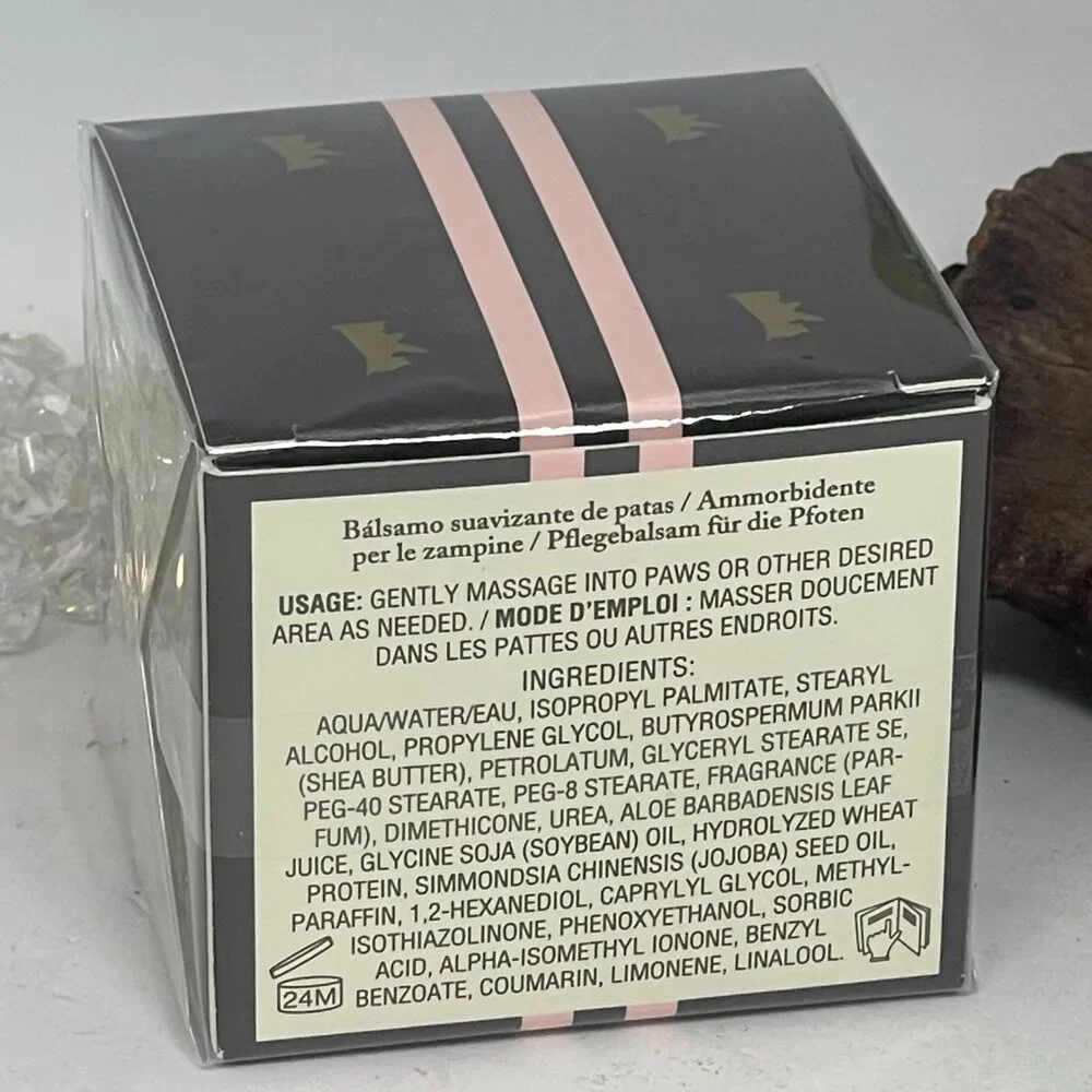 2x Juicy Crittoure by Juicy Couture Pawtection Softening Paw Balm - 1.7 oz - NIB